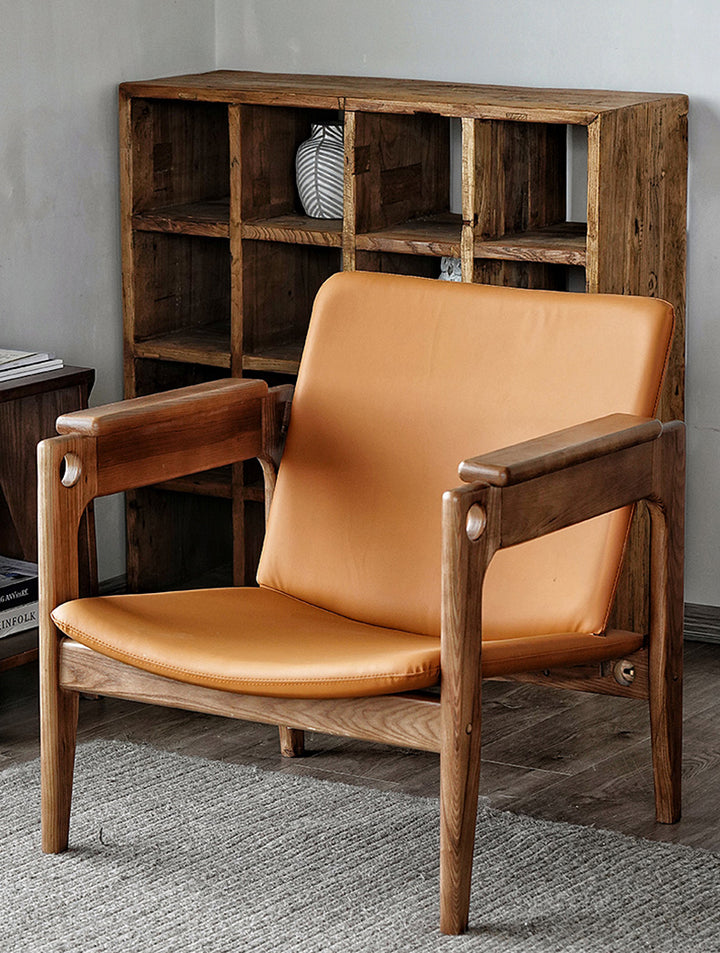 Fauteuil Yosi en cuir - Fainko