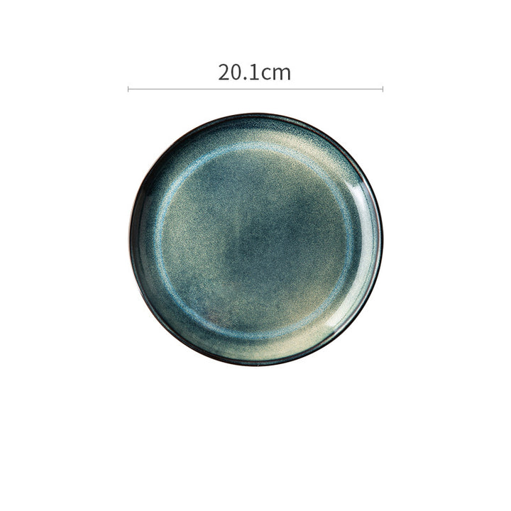 Lot 4 Assiettes Ucanio en porcelaine - Fainko
