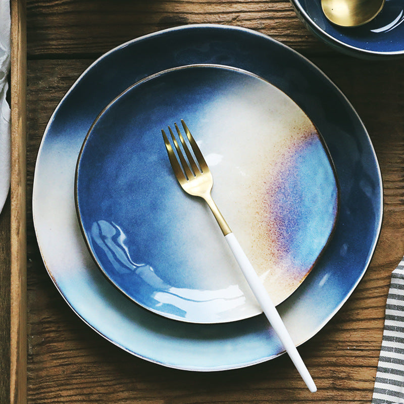 Assiette Shyron en Porcelaine - Fainko