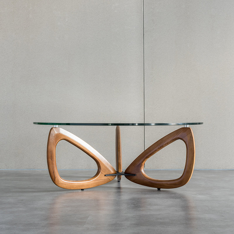 Table basse En Verre Pétale - Fainko