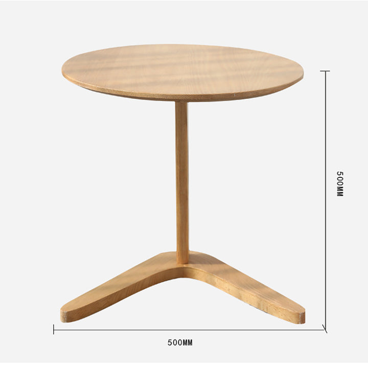 Table d'appoint Vicci en bois de Chêne