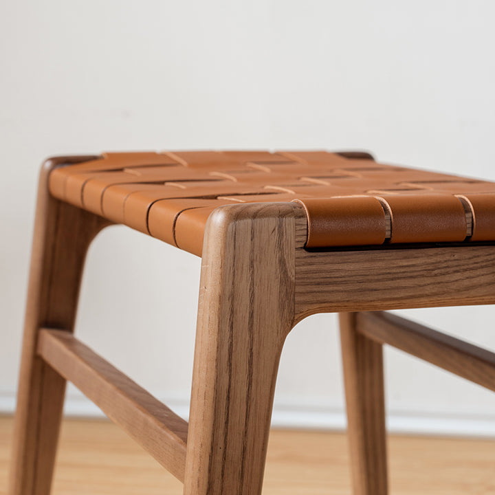 Tabouret Maans en cuir - Fainko
