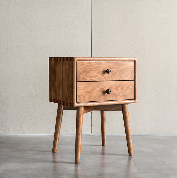 Table de chevet Crescent 2 Tiroirs - Fainko