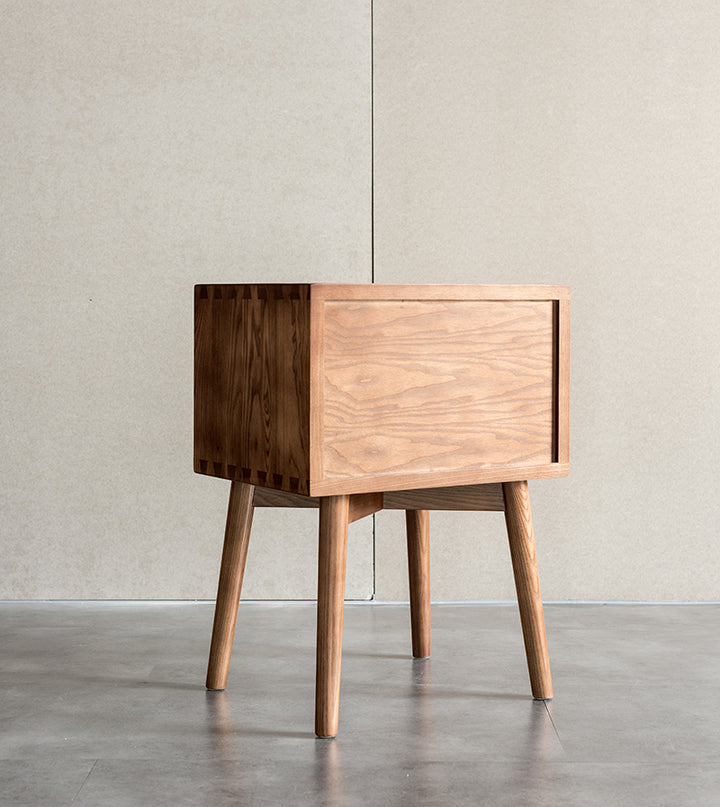 Table de chevet Crescent 2 Tiroirs - Fainko