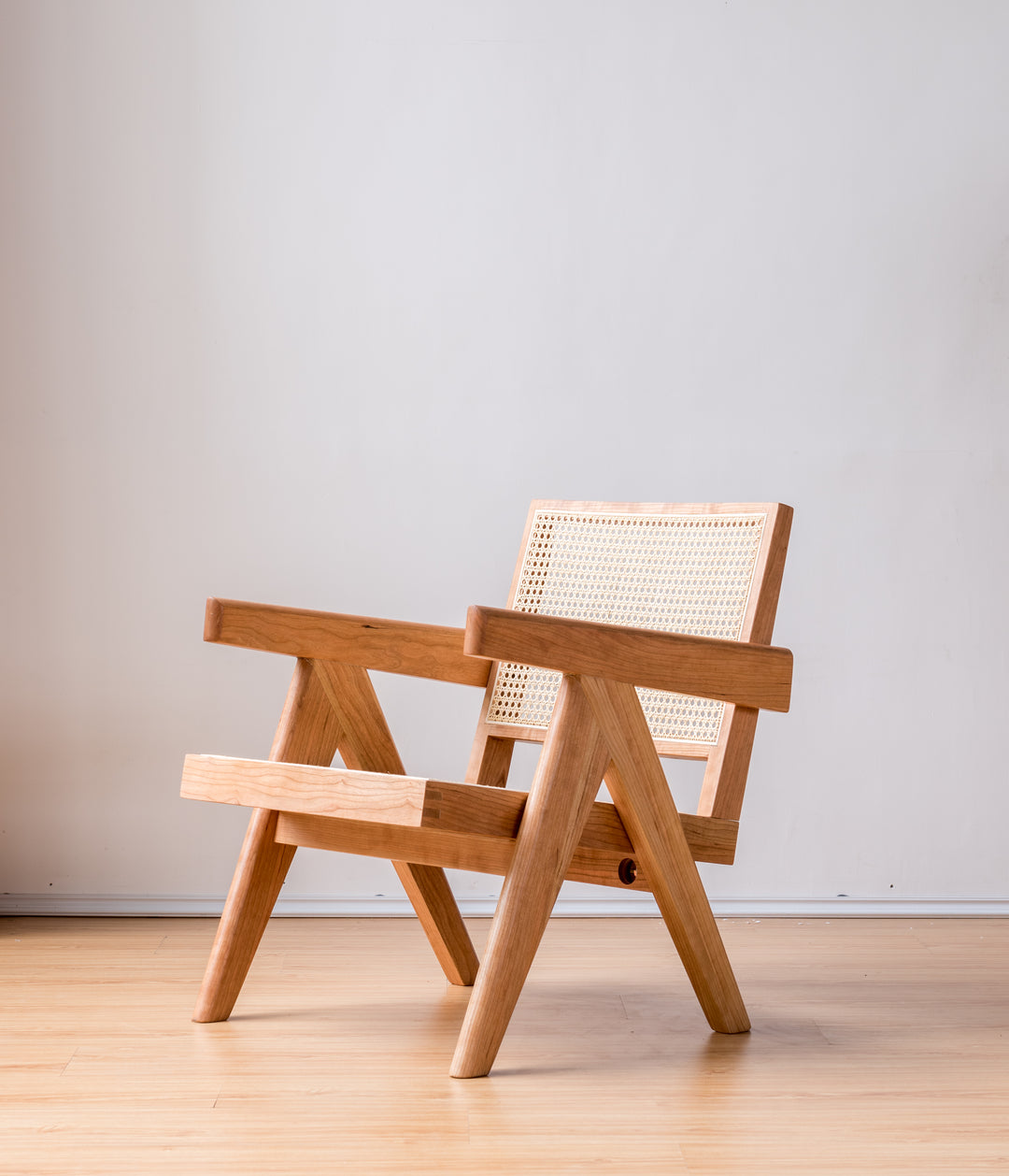 Fauteuil Chandy Easy  en ceriser - Fainko