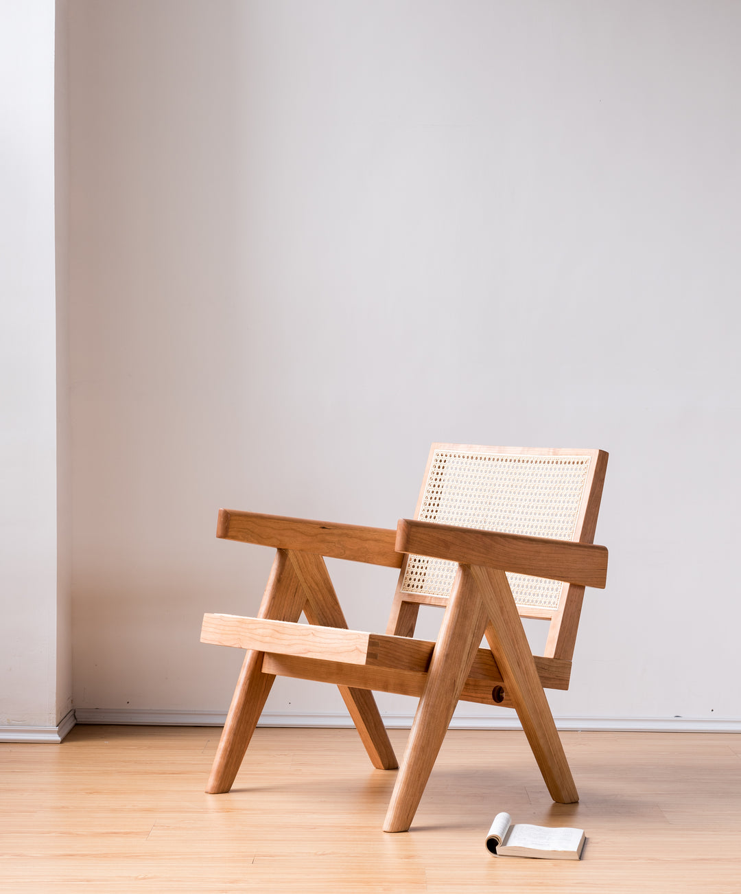 Fauteuil Chandy Easy  en ceriser - Fainko