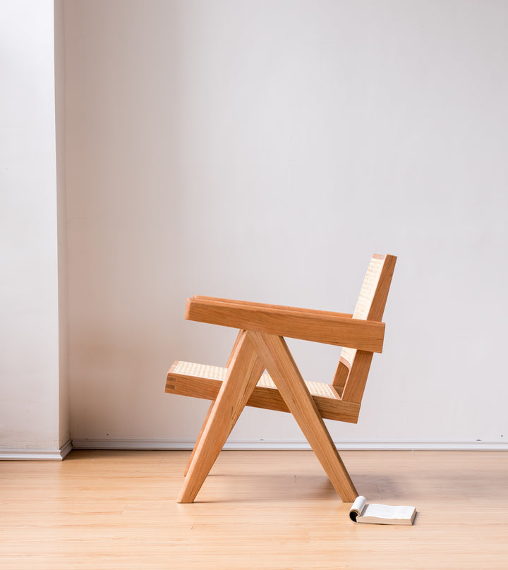 Fauteuil Chandy Easy  en ceriser - Fainko