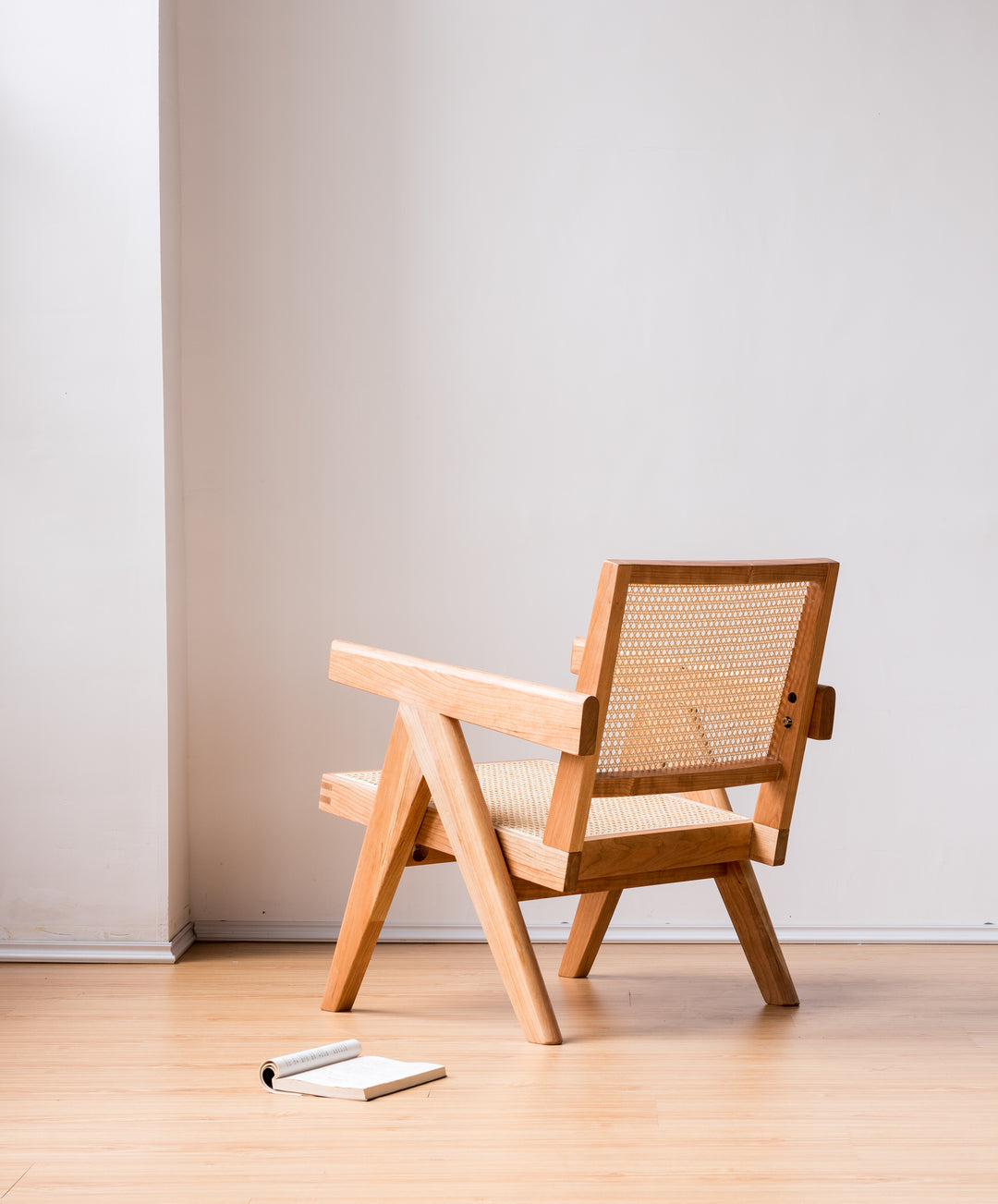 Fauteuil Chandy Easy  en ceriser - Fainko