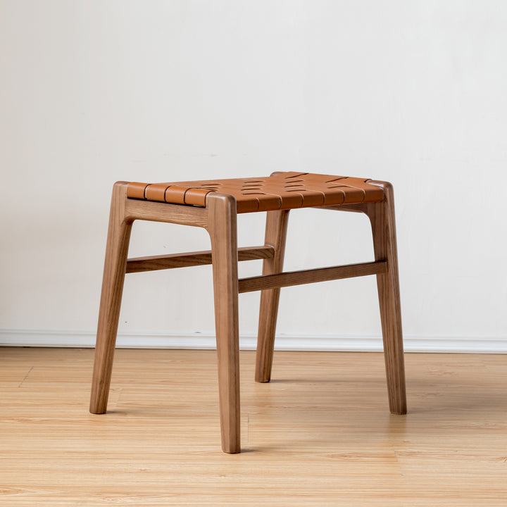 Tabouret Maans en cuir - Fainko