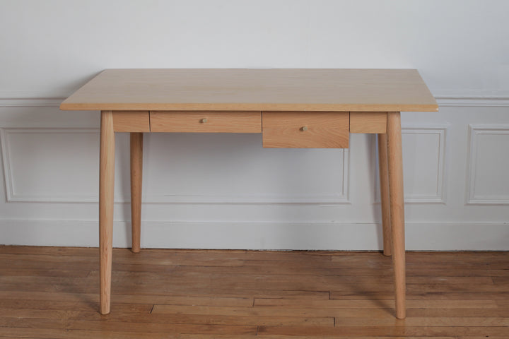 Table de bureau en bois de chêne Yitoo - Fainko