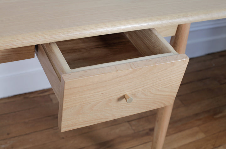 Table de bureau en bois de chêne Yitoo - Fainko
