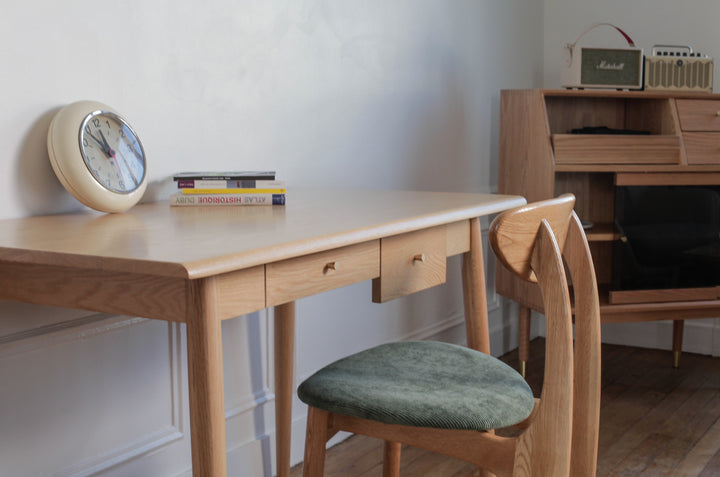 Table de bureau en bois de chêne Yitoo - Fainko