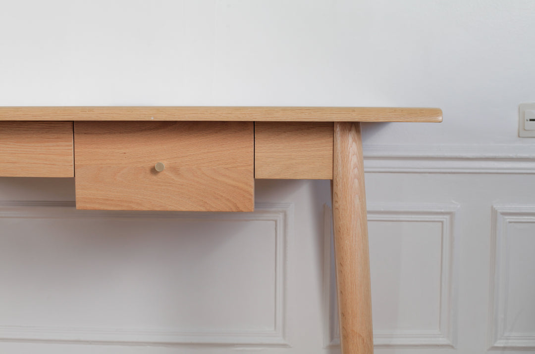 Table de bureau en bois de chêne Yitoo - Fainko